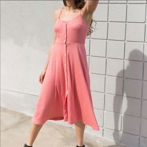 Lisa Says Gah! Gwen Knit Button-Front Midi